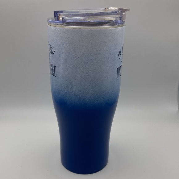 Humorous Stainless Steel Tumbler Lid “In My Defense I Was Left Unattended” - Picture 2 of 9